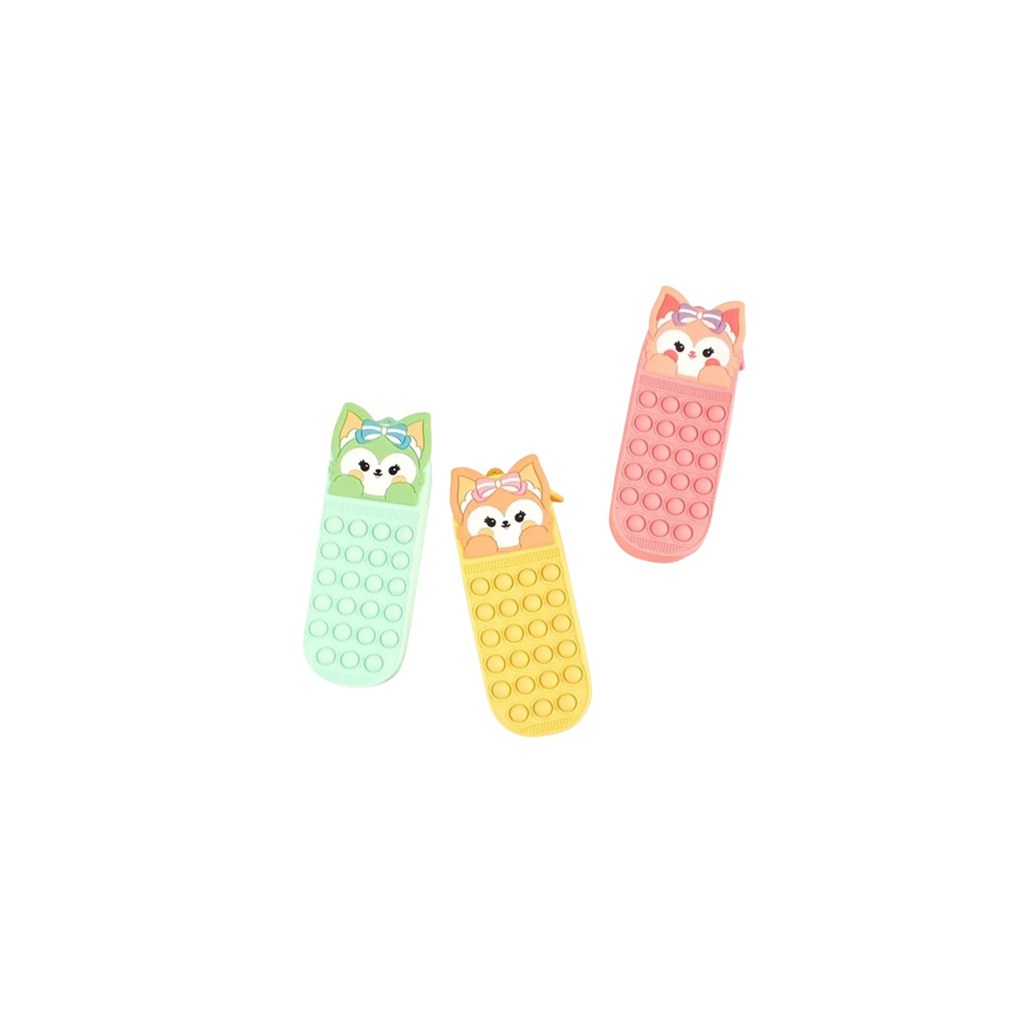 Plastic Pencil Case Holder Multicolor 3+