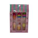 Eraser Plastic Multicolor 6 Pcs 3+