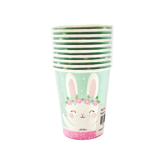 Disposable Plastic Llama Cups Set 10 pcs