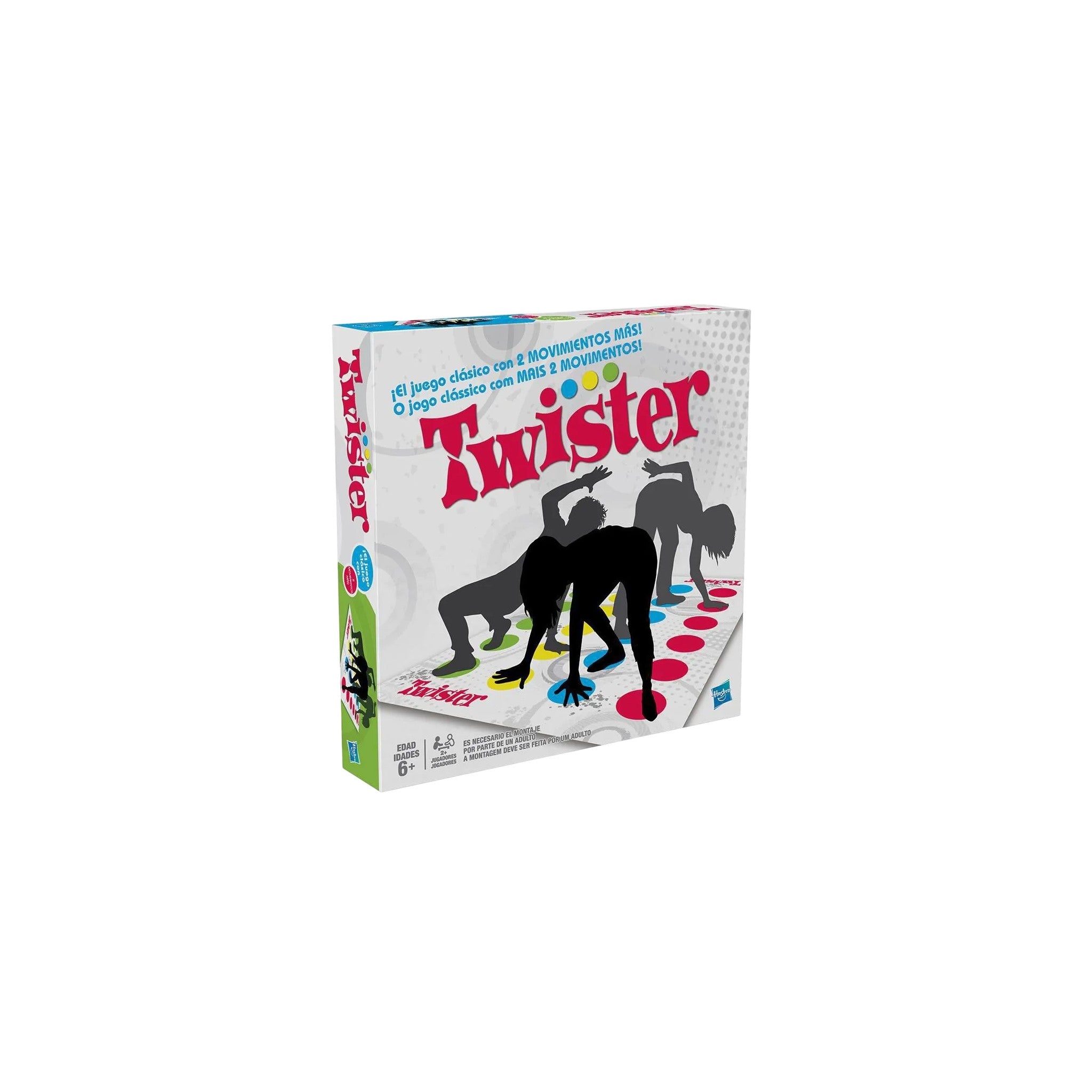 Hk Action Game Plastic Multicolor 5x5x5 CM Twister 3+