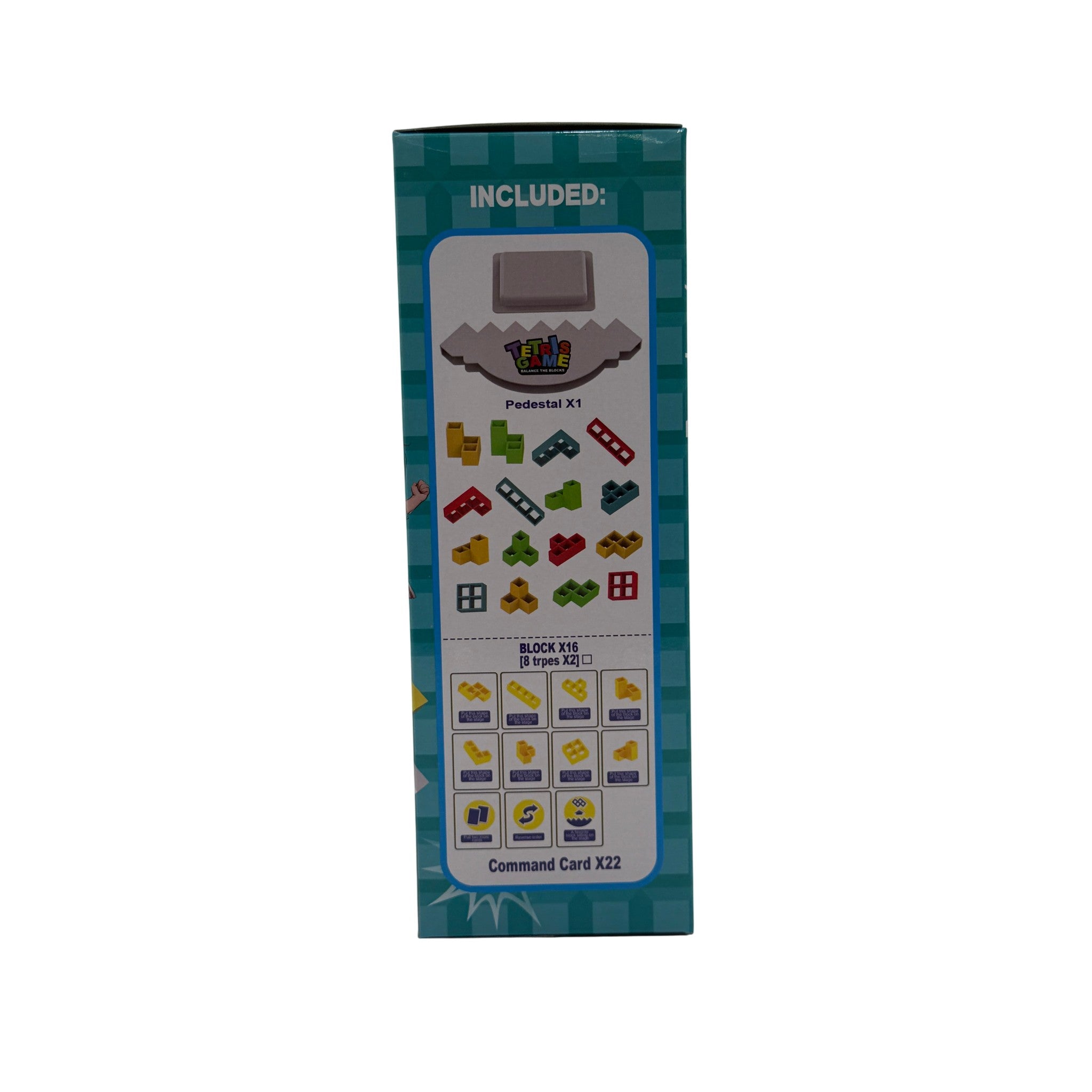 Hk Board Game Plastic Multicolor 5x5x5 CM Tetra 3+