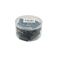 Hk Binder Clips Plastic Black 5x5x5 CM Pins and Binder Clip