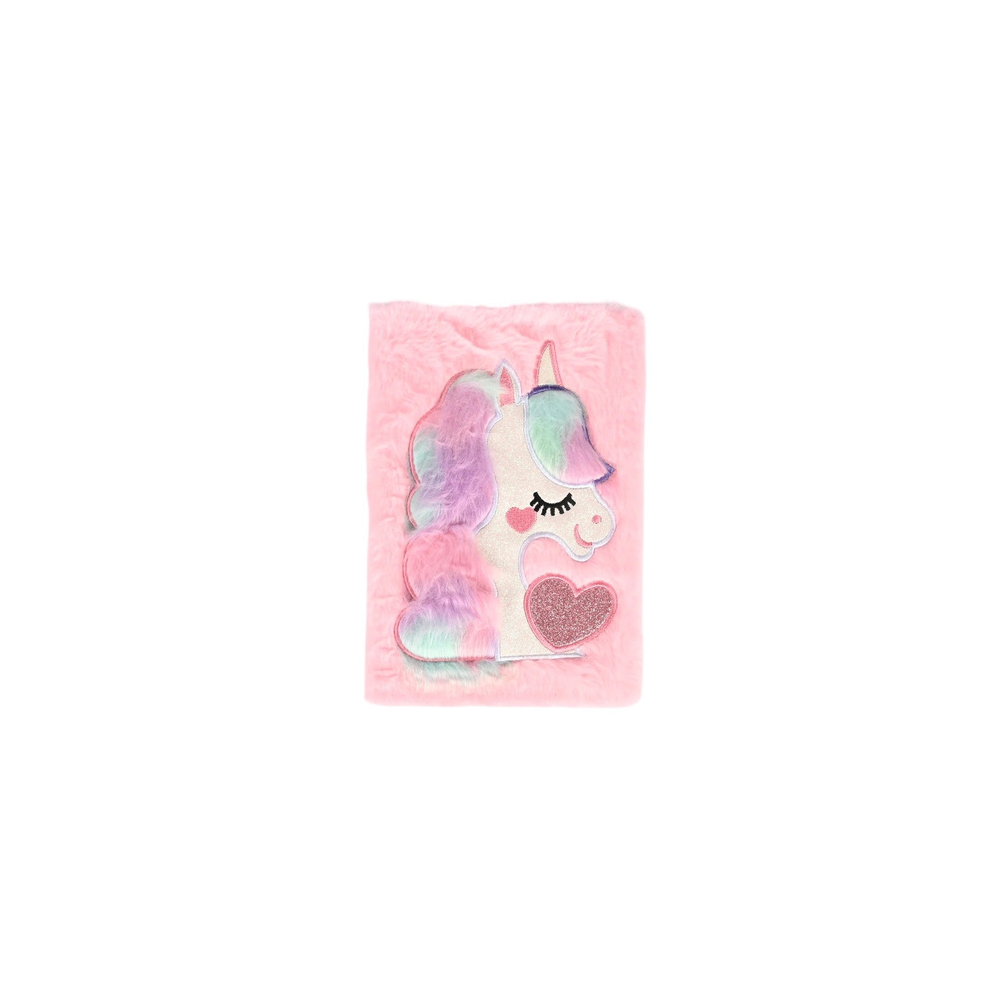A5 Plush Diary Plastic Multicolor 160 Sheets 3+