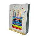 Gift Bags Plastic Multicolor Happy Birthday 5x5x5 CM 3 Pcs 3