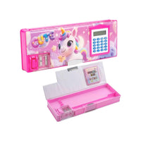 Pencil Box Unicorn Plastic Multicolor 3+