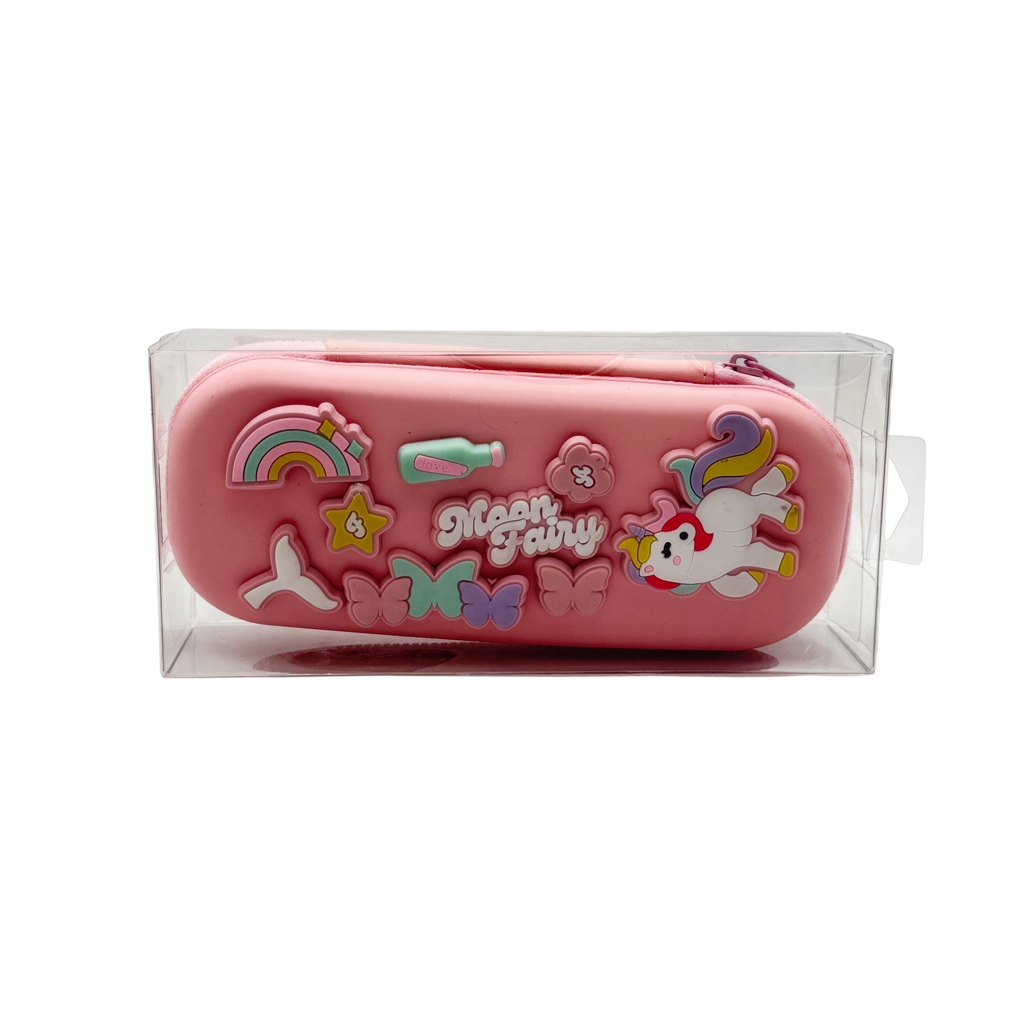 Charms Pencil Case Unicorn Plastic Multicolor 3+