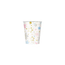 Hk Disposable Tableware Plastic Multicolor Cup 9x9x9 CM 10 P