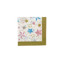 Hk Disposable Tableware Plastic Multicolor Napkin 33 CM 20 P
