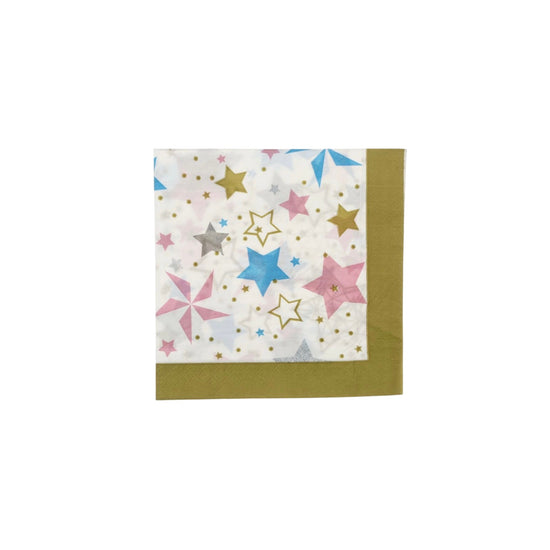 Disposable Tableware Napkin Golden Star 20 pcs