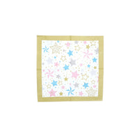 Hk Disposable Tableware Plastic Multicolor Napkin 33 CM 20 P