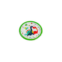 Hk Disposable Tableware Plastic Multicolor 9 Inch Plate 8 Pc