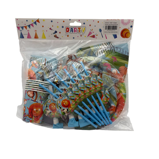 Disposable Tableware Dreamy Forest Party Set