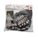 Hk Disposable Tableware Plastic Multicolor Party Set 20x20x8