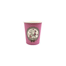 Hk Disposable Tableware Plastic Multicolor Cup 9x9x9 CM 10 P