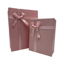 Hk Gift Box Plastic Multicolor 25 CM 2 Pcs 3+