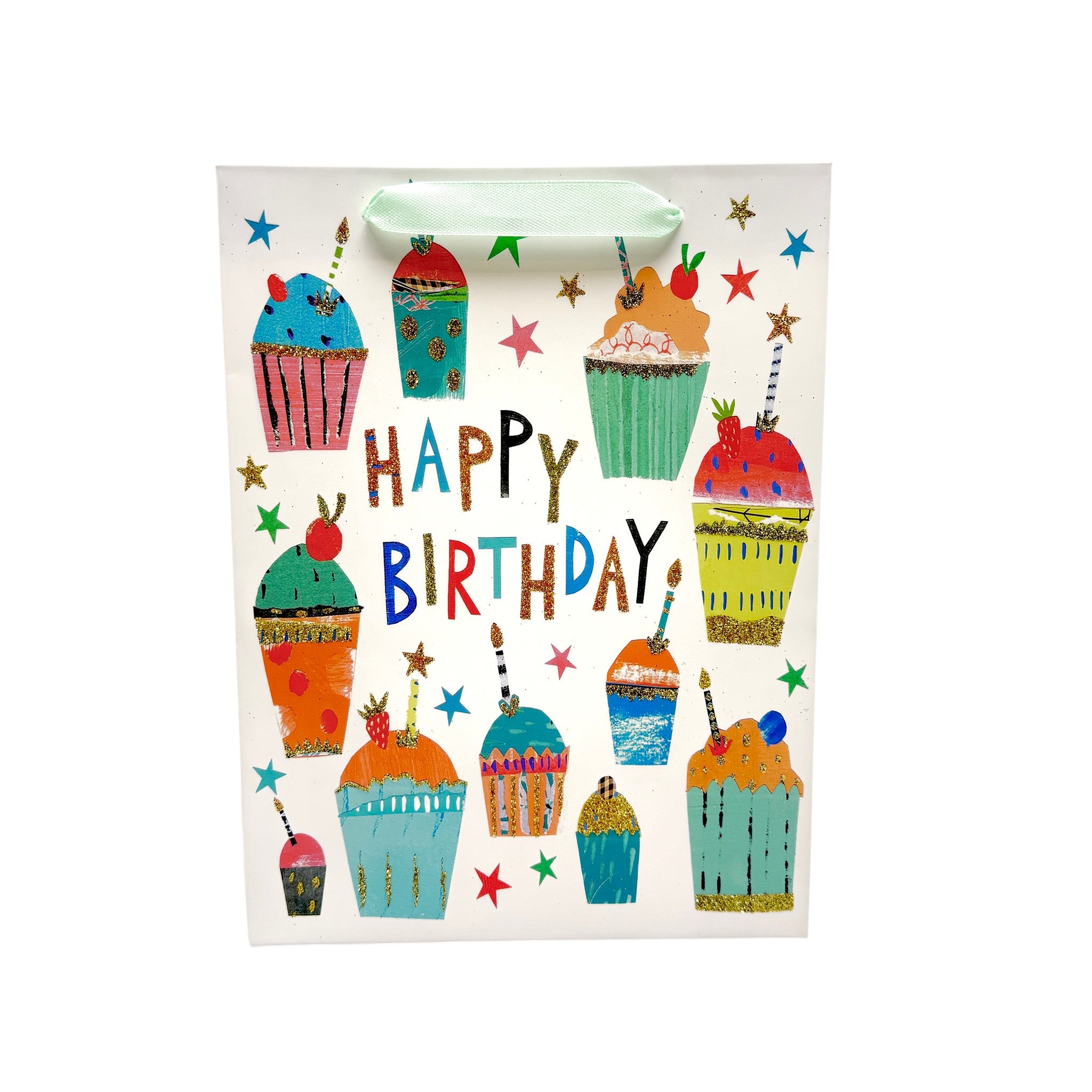 Gift Bags Paper Blue 18x24x8 CM 3 Pcs 3+ AW26