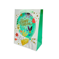 Gift Bags Paper Blue 18x24x8 CM 3 Pcs 3+ AW26