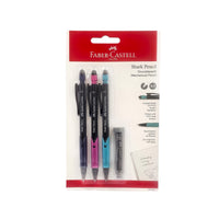 FABER-CASTELL SHARK M-PENCIL 0.7MM 3 PC