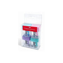 FABER-CASTELL PASTEL MINIBOX SHARPENER 4 PC IN A PET BOX