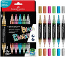 FC BLACK EDITION  ACRYLIC MARKERS, SET OF 6, METALLIC COLOURS