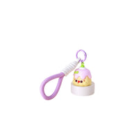 Bag Charm Duck PVC Purple 6x2x1 CM 3+ Age Group