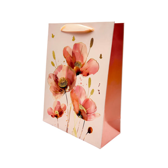 18 x 24 x 8 cm  Hbd Gift Bag S Pink