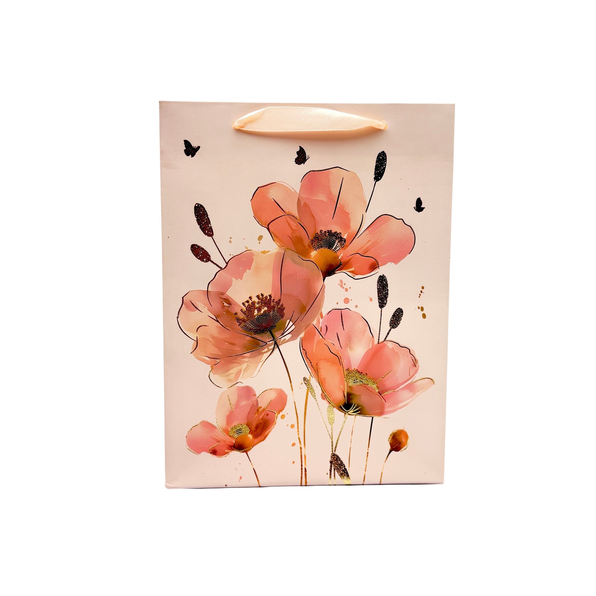 Gift Bags Paper Pink 18x24x8 CM 3 Pcs 3+ AW26