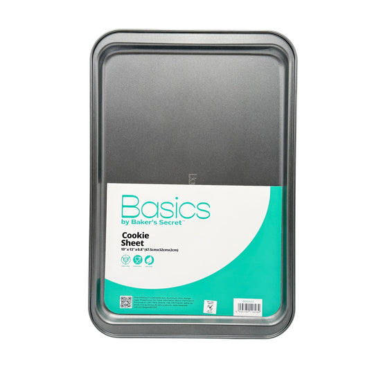 Bakers Secret Carbon Steel Cookie Sheet Dark Grey
