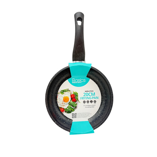 Roll Rim Press Fry Pan Black 20 x 4.5 cm