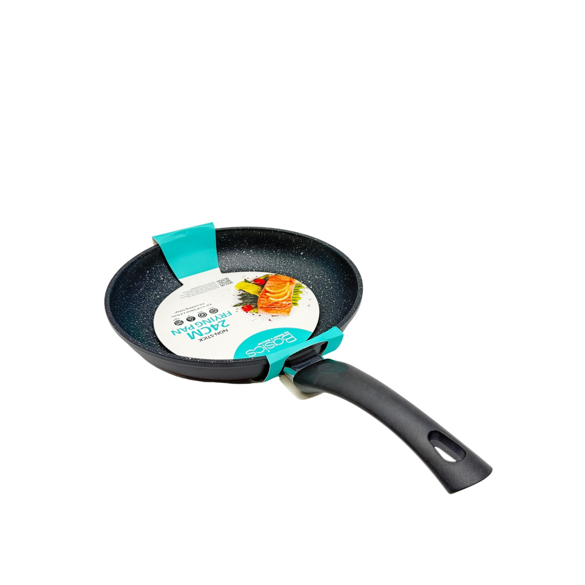 CN Aluminum Cookware Set Black 5 Pcs