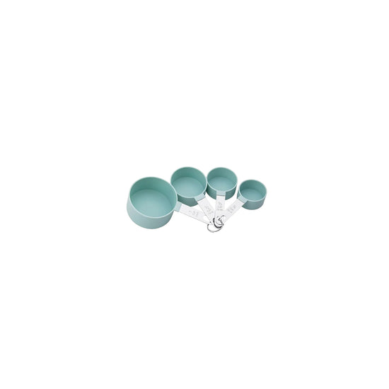Stainless Steel Measuring Cup Set of 4 Green