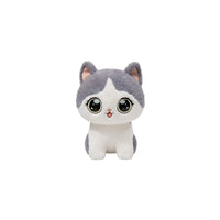 HK Cat Plush Toy Plastic Grey Black 10 CM 3+ 3+