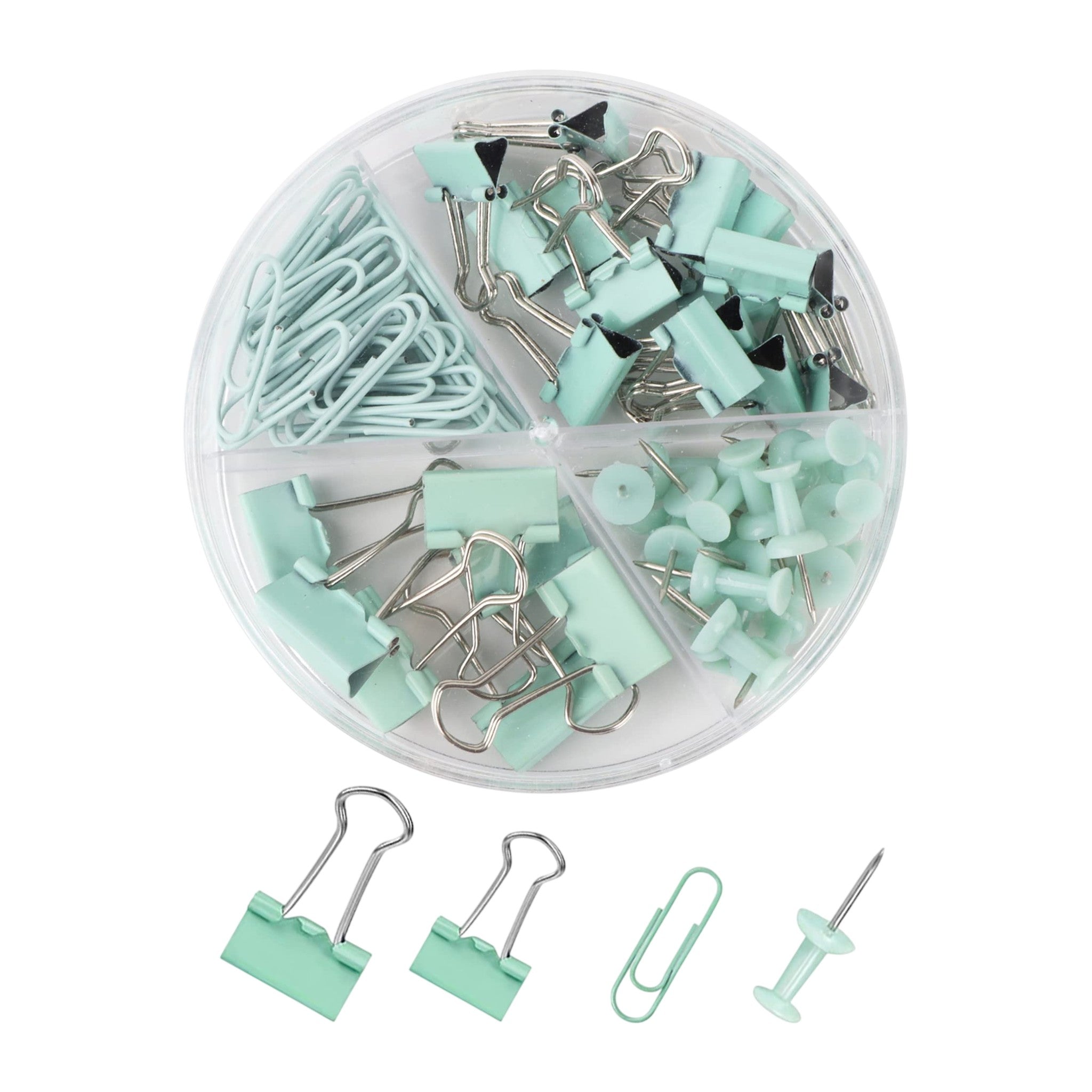 HK Assorted Pins Plastic Pink 30x15x1 CM 3+