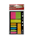 Sticky Notes Plastic Multicolor 9 Pcs