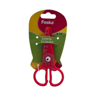 CH Scissors Plastic Multicolor 4.75 Inch 3+