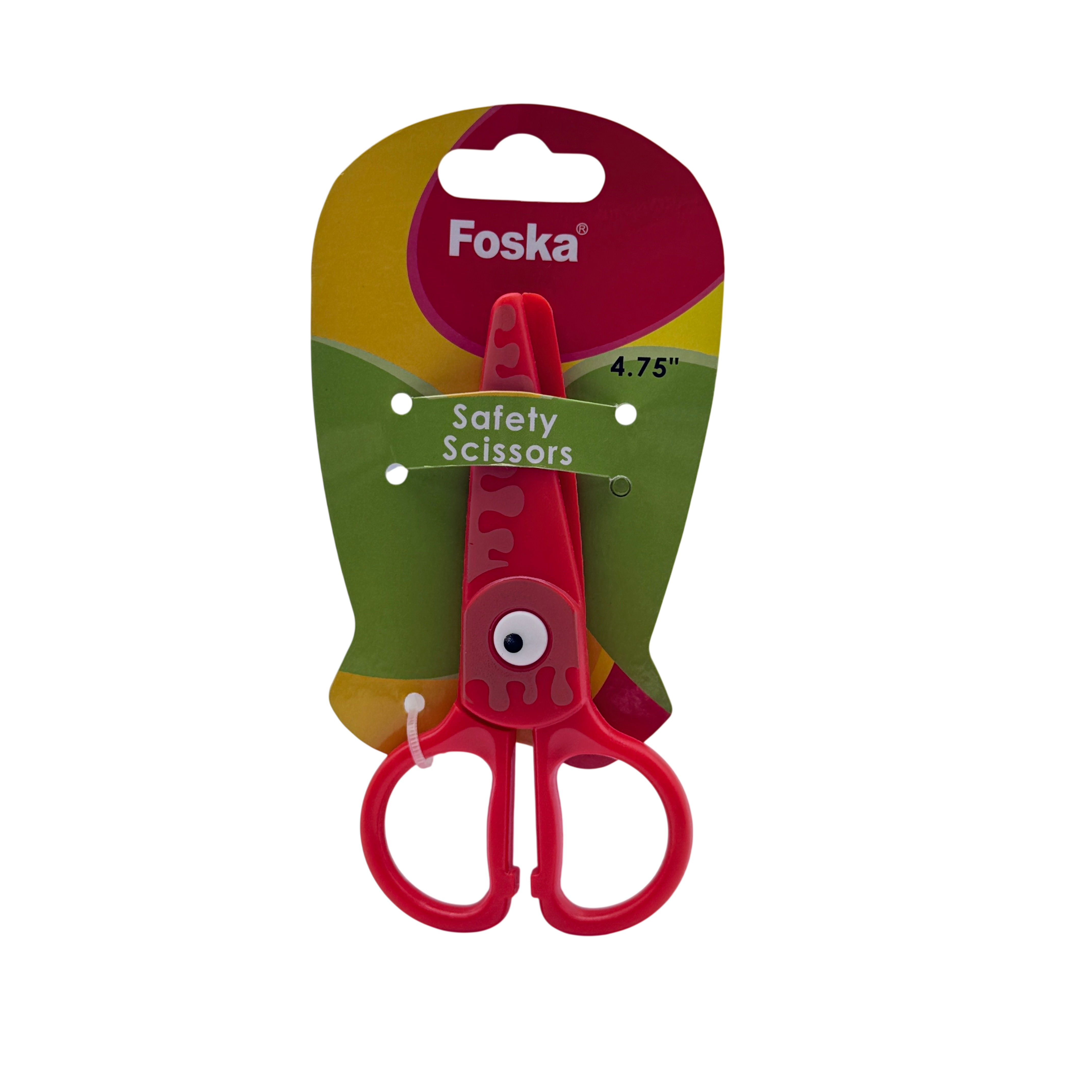 CH Scissors Plastic Multicolor 4.75 Inch 3+