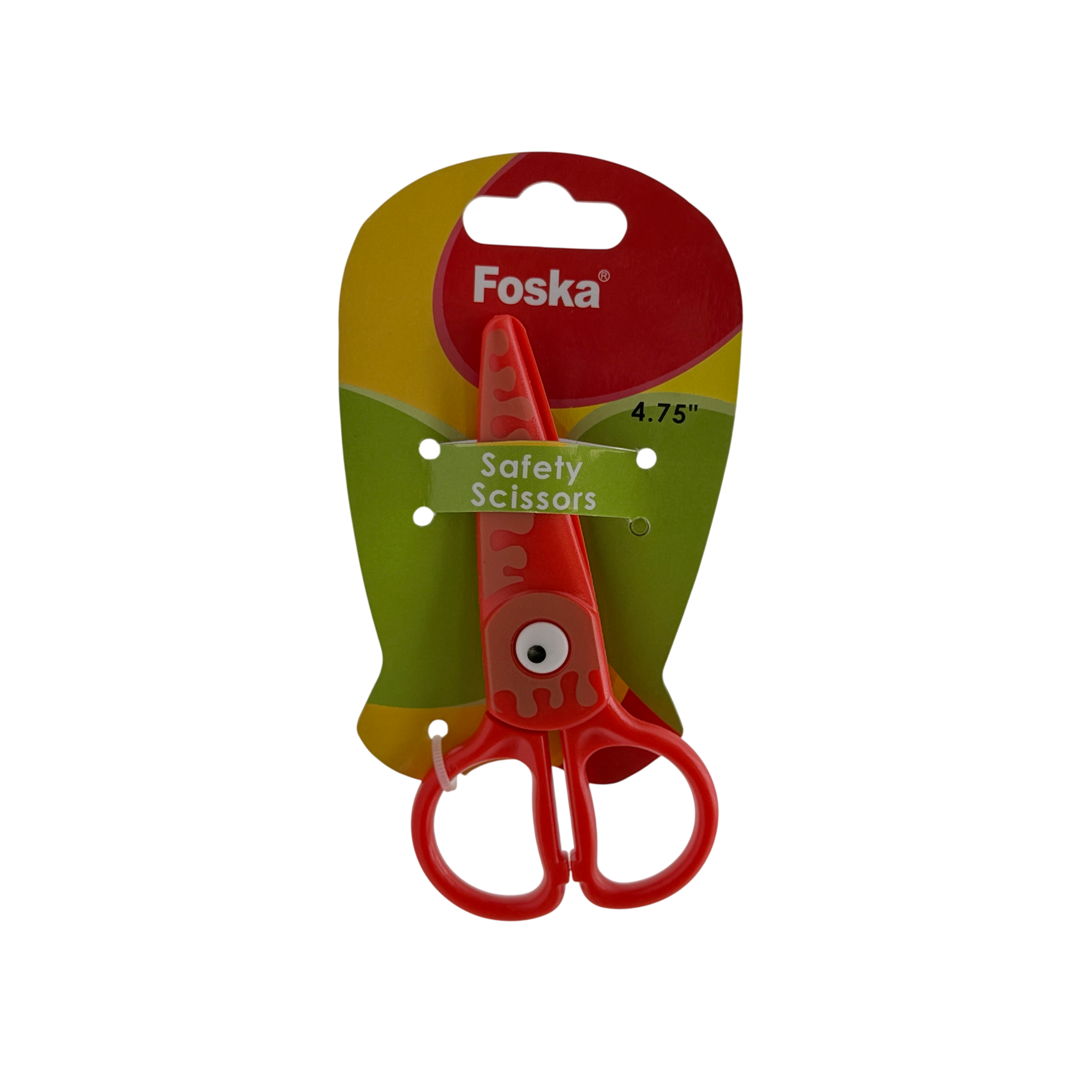 CH Scissors Plastic Multicolor 4.75 Inch 3+