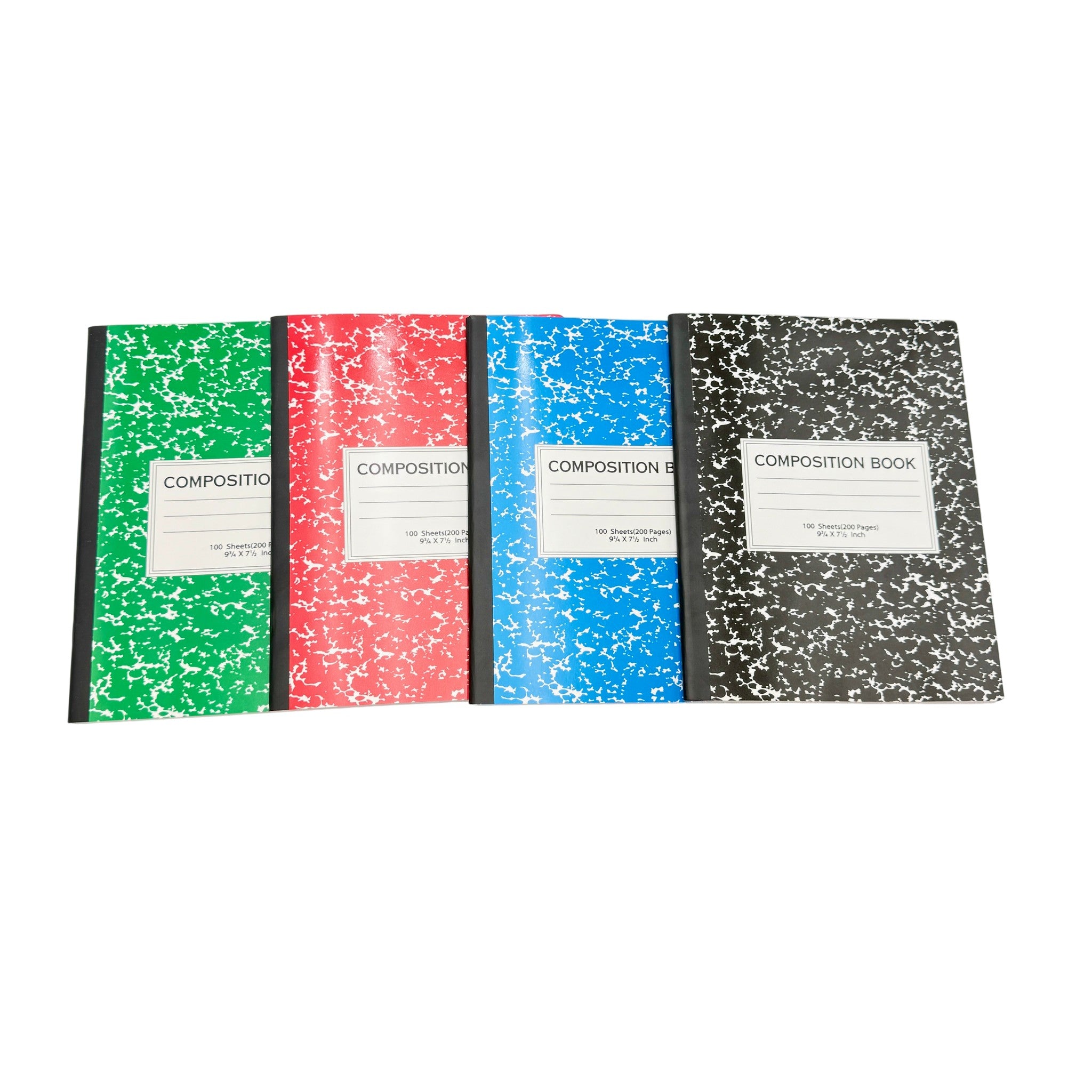 CH A4 Notebook Plastic Multicolor 190x247 MM 100 Sheets 3+