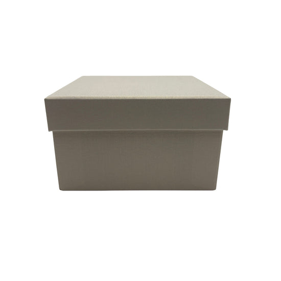 12.5 x 12.5 x 7.5 cm  Gift Box L Beige