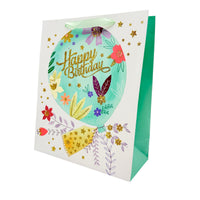 Gift Bags Paper Blue 26x32x10 CM 3 Pcs 3+ AW26