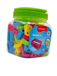 Keyroad Plastic Sharpener Multicolor 96 Pcs 3+