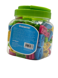 Keyroad Plastic Sharpener Multicolor 96 Pcs 3+