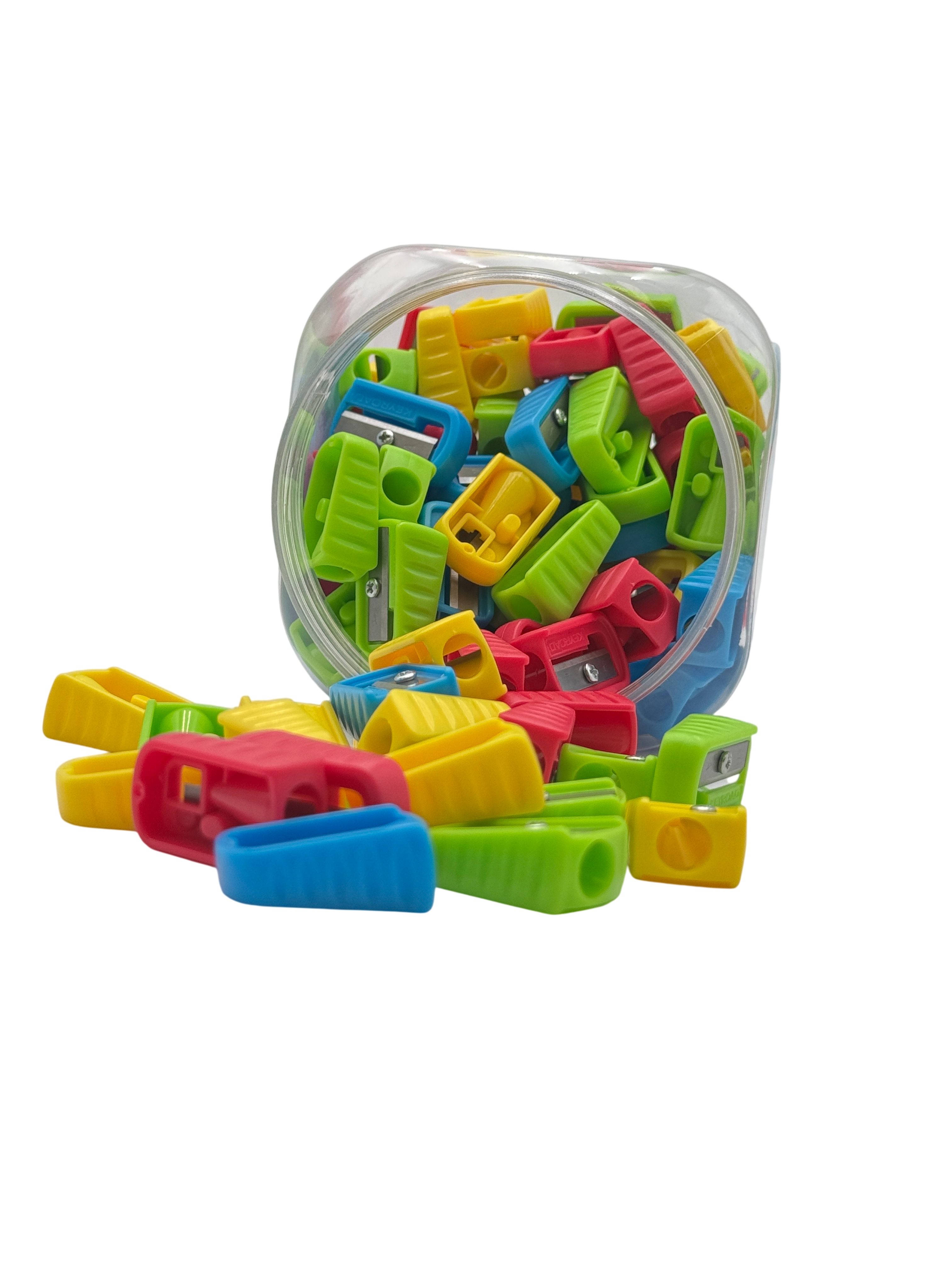 Keyroad Plastic Sharpener Multicolor 96 Pcs 3+