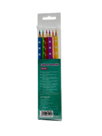 Keyroad Plastic Colored Pencil Multicolor 6 Pcs 3+