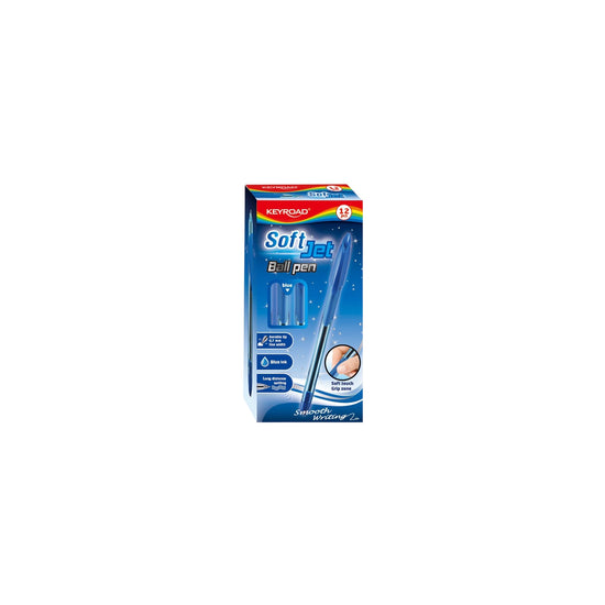 Keyroad Ballpoint Pen Blue 12 pcs