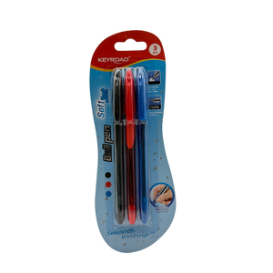 Ballpoint Pen Plastic Assorted 5 Pcs