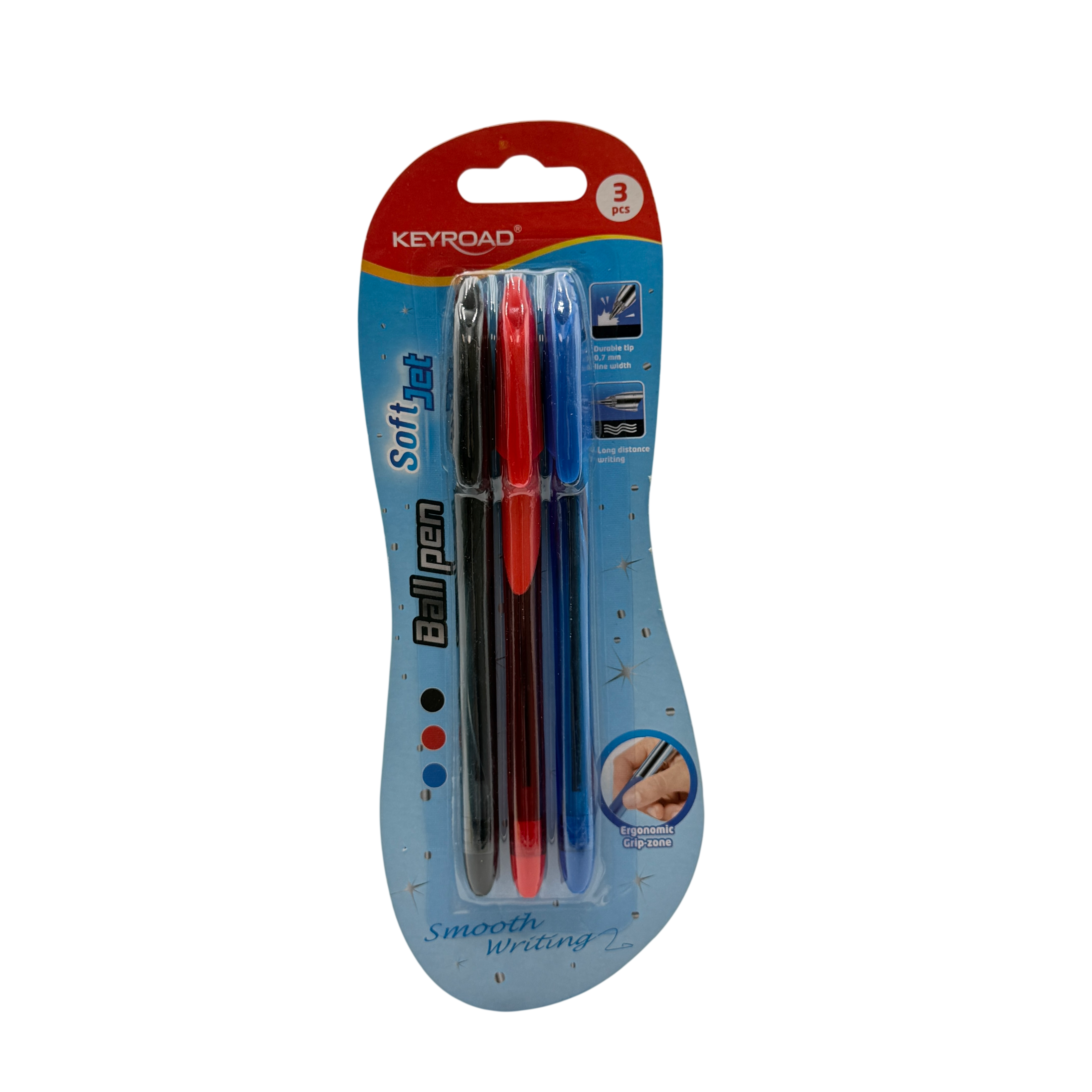 Ballpoint Pen Plastic Assorted 5 Pcs