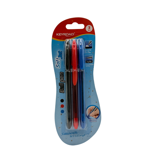 Ballpoint Pen Plastic Assorted 5 Pcs