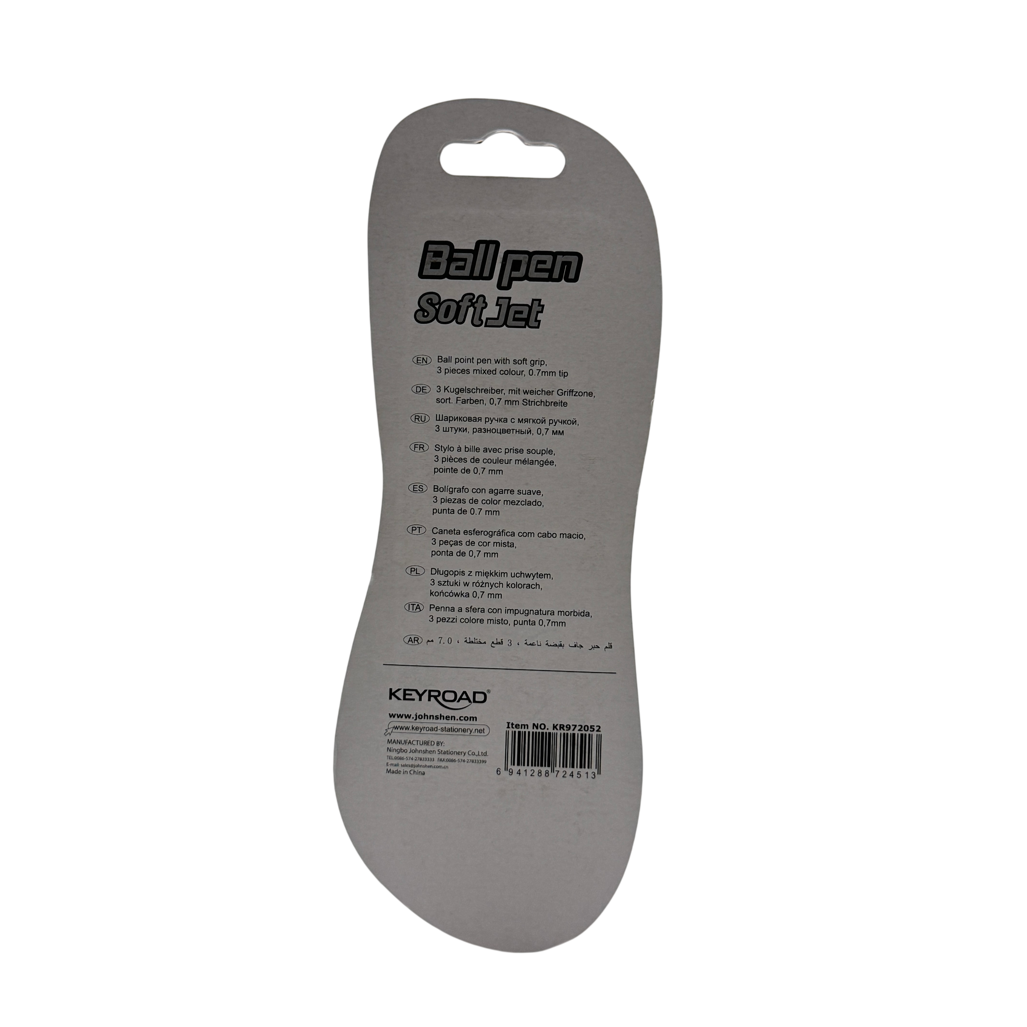 Ballpoint Pen Plastic Assorted 5 Pcs