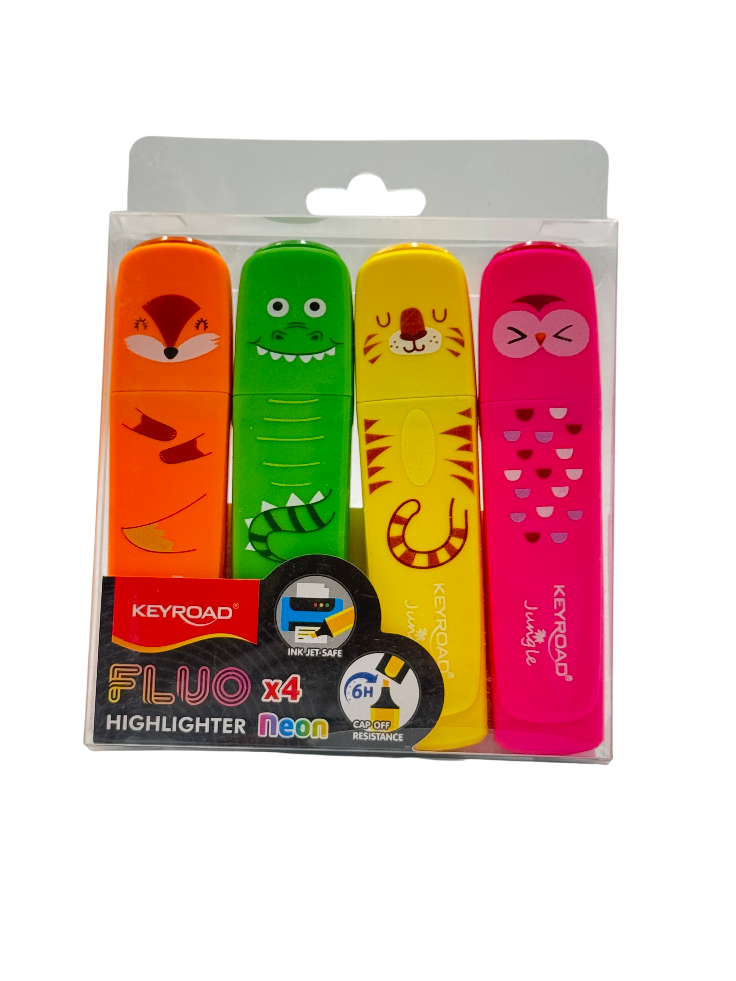 Keyroad Highlighter Plastic Multicolor 3+